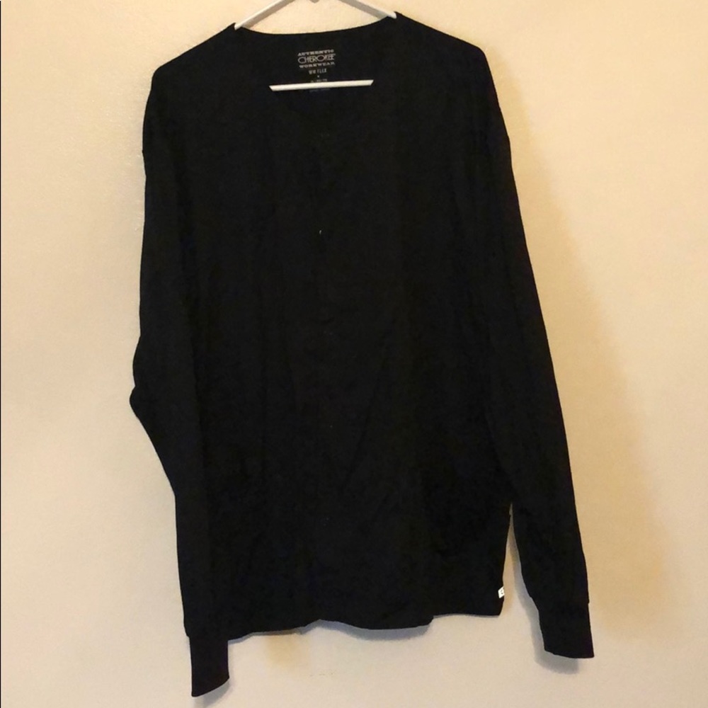 Black Scrub Lab Coat